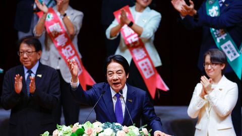 Taiwan President urges party to resist China's 'red terror'