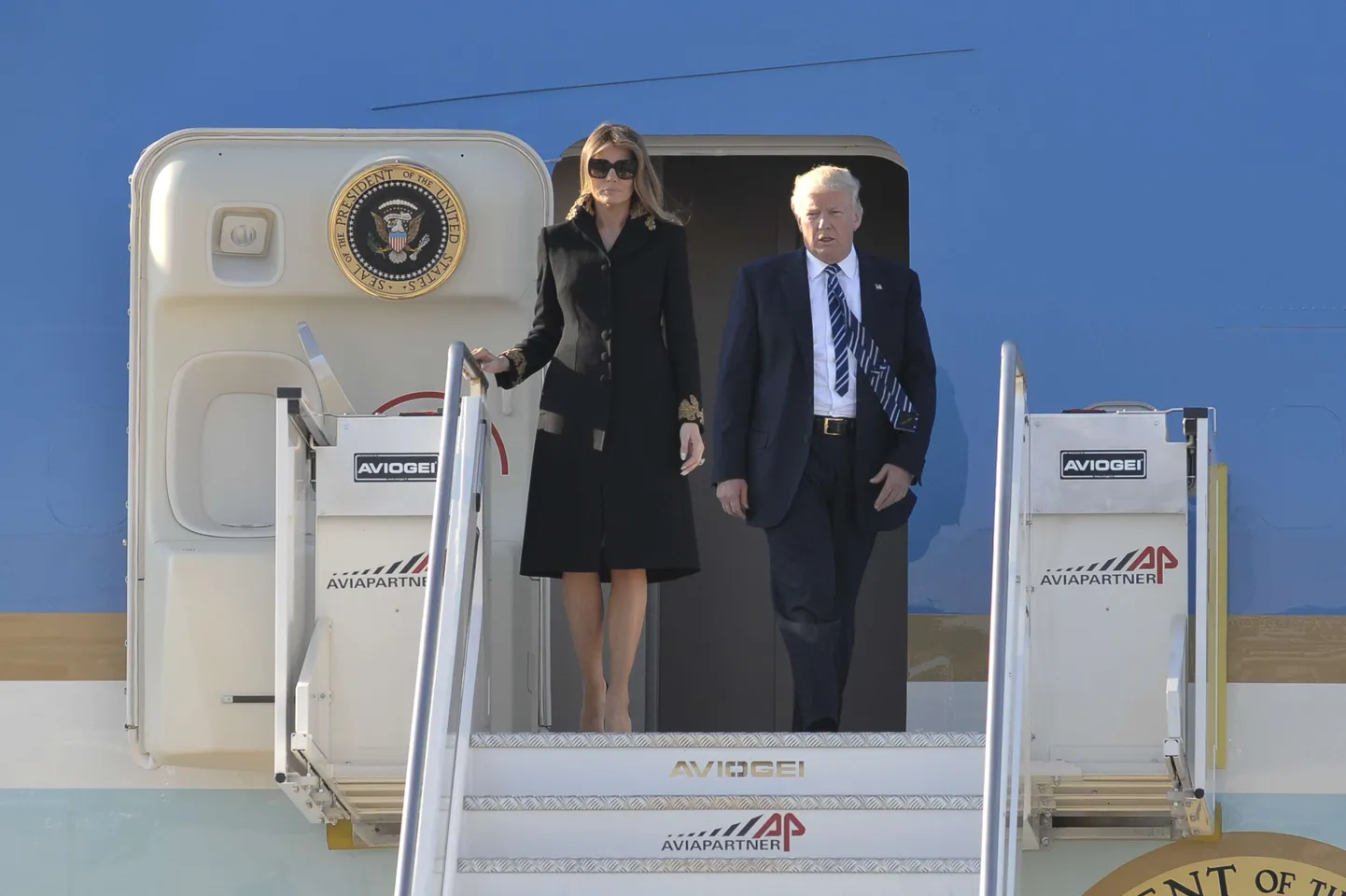 Donald ja Melania Trump