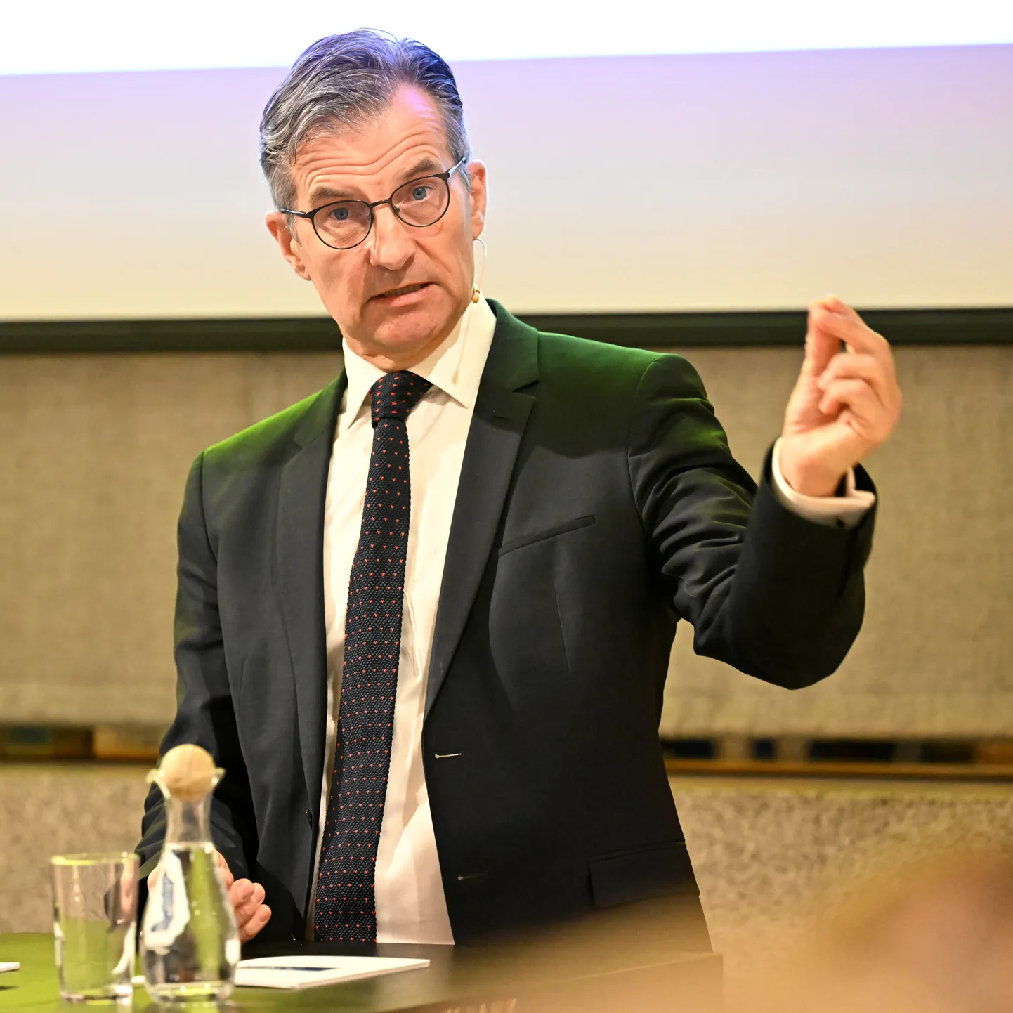 Riksbanki uus president Erik Thedeen.