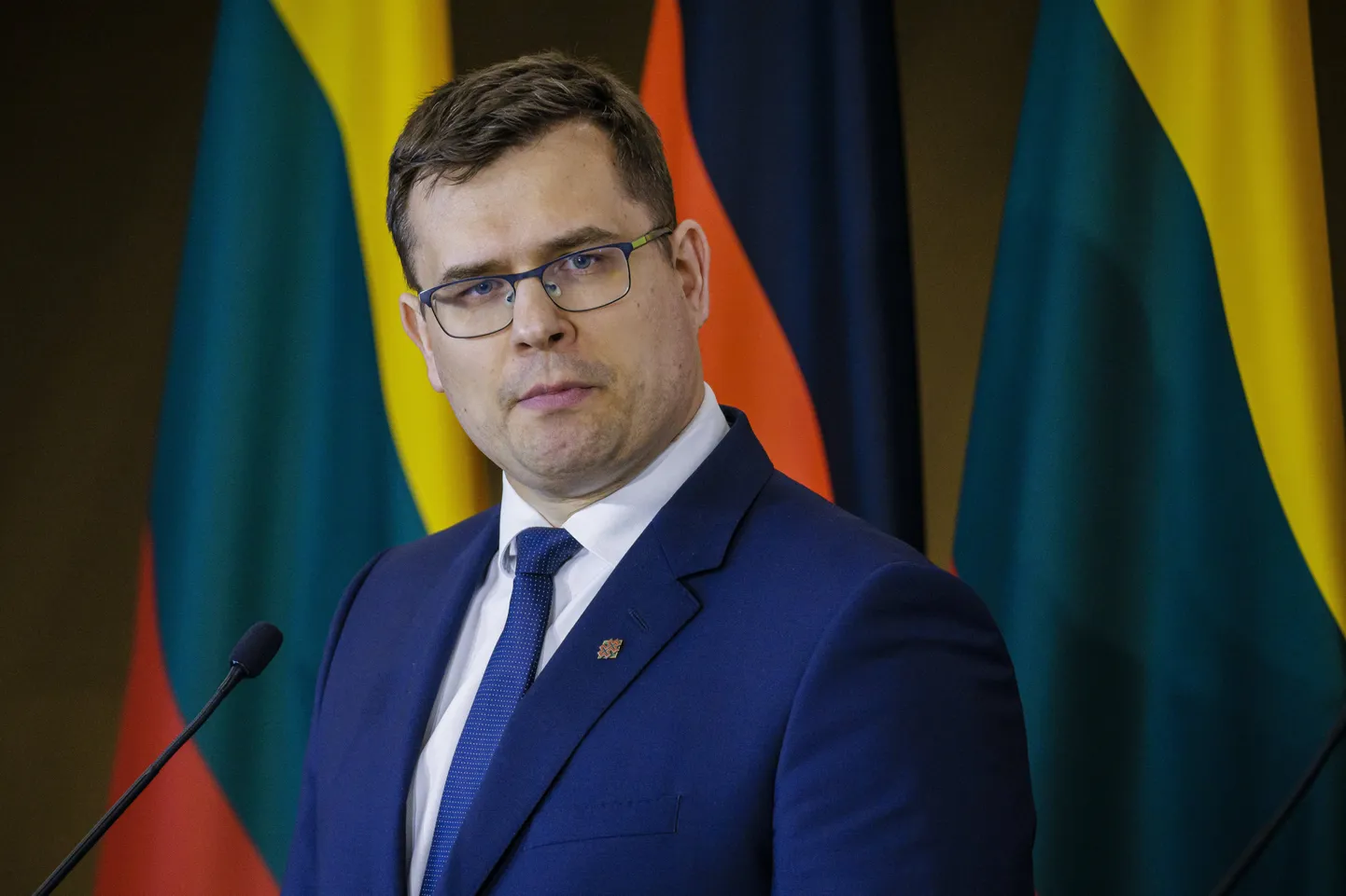 Leedu kaitseminister Laurynas Kasčiūnas.