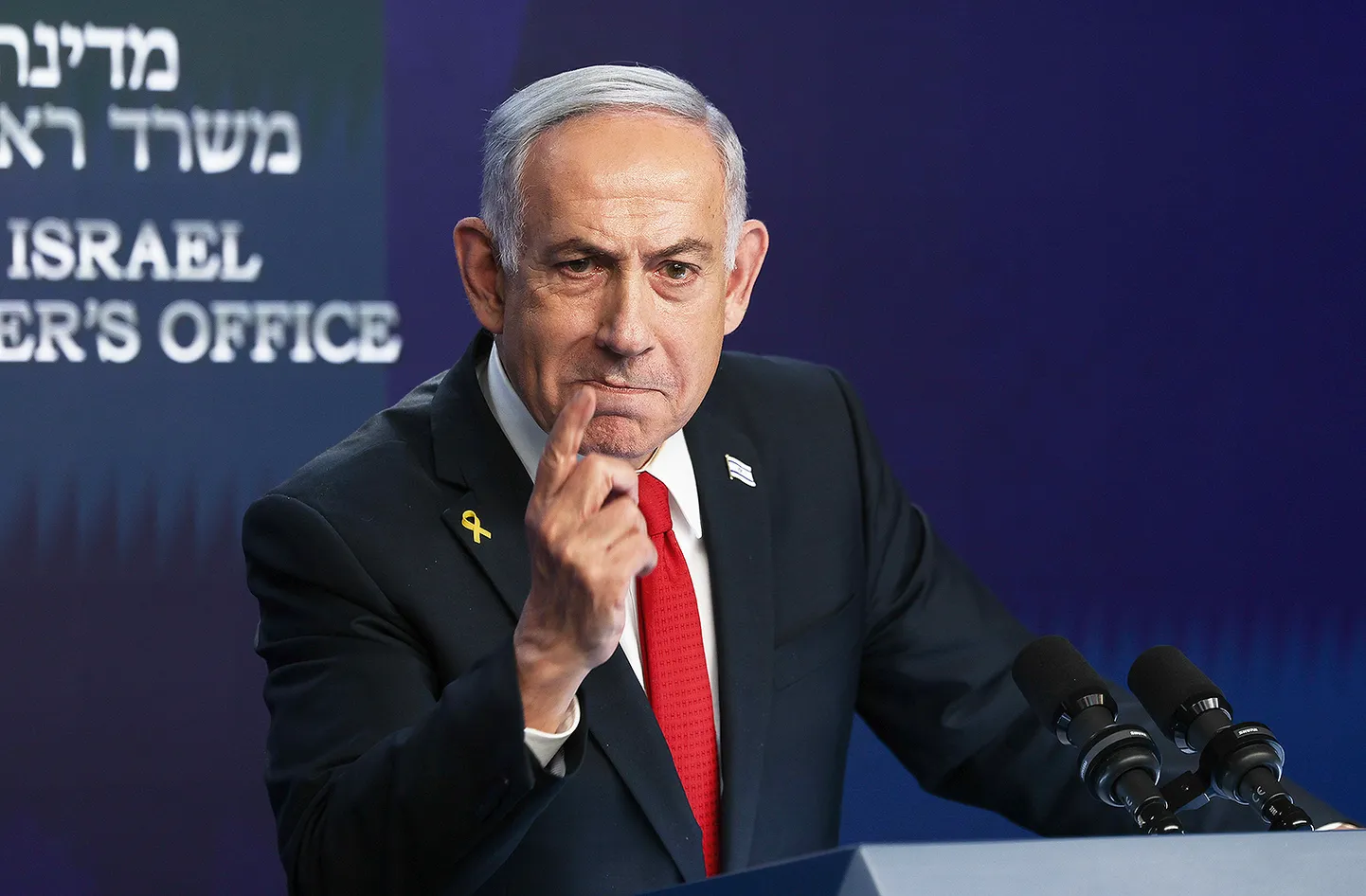 Izraēlas premjerministrs Benjamins Netanjahu