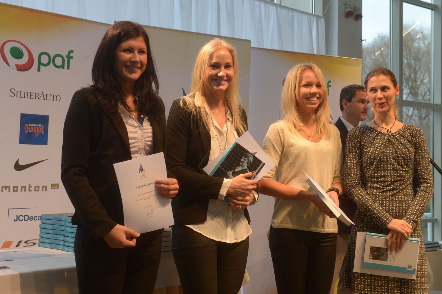 Eesti Olümpiakomitee tunnustas tiitlivõistluste medalivõitjaid.