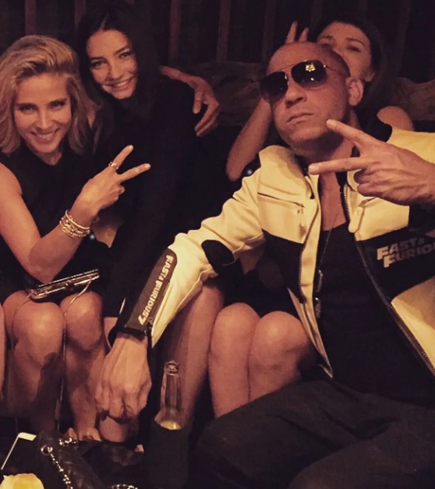 Elsa Pataky, Meadow Walker, Vin Diesel