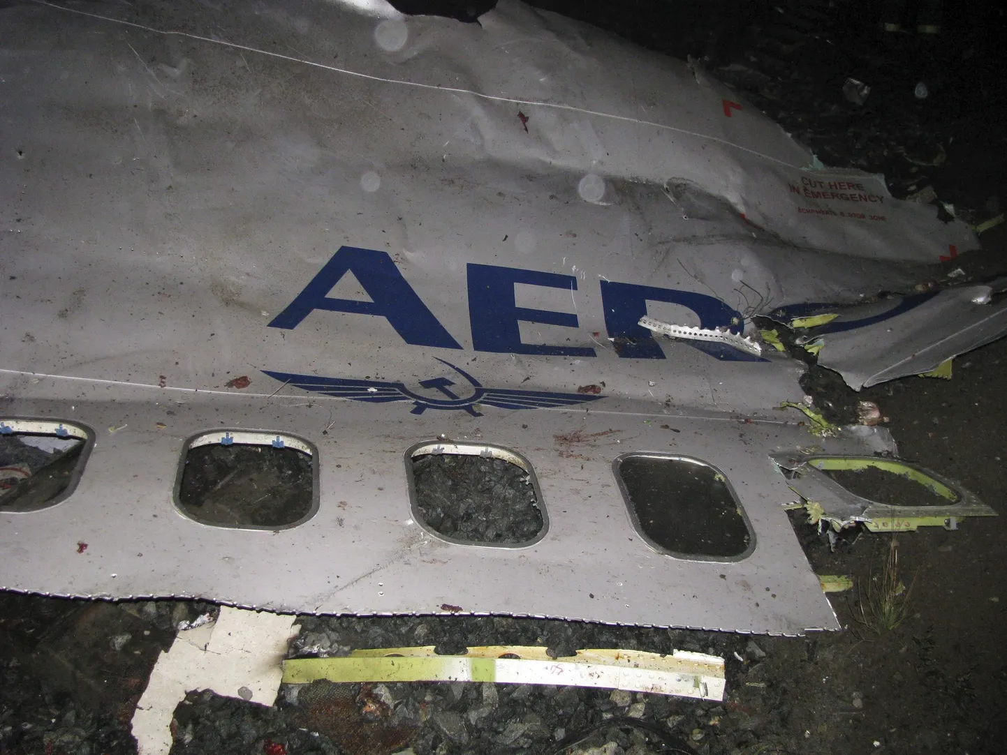 Kompaniile Aeroflot Nord kuulunud Boeing-737-500 rusud.