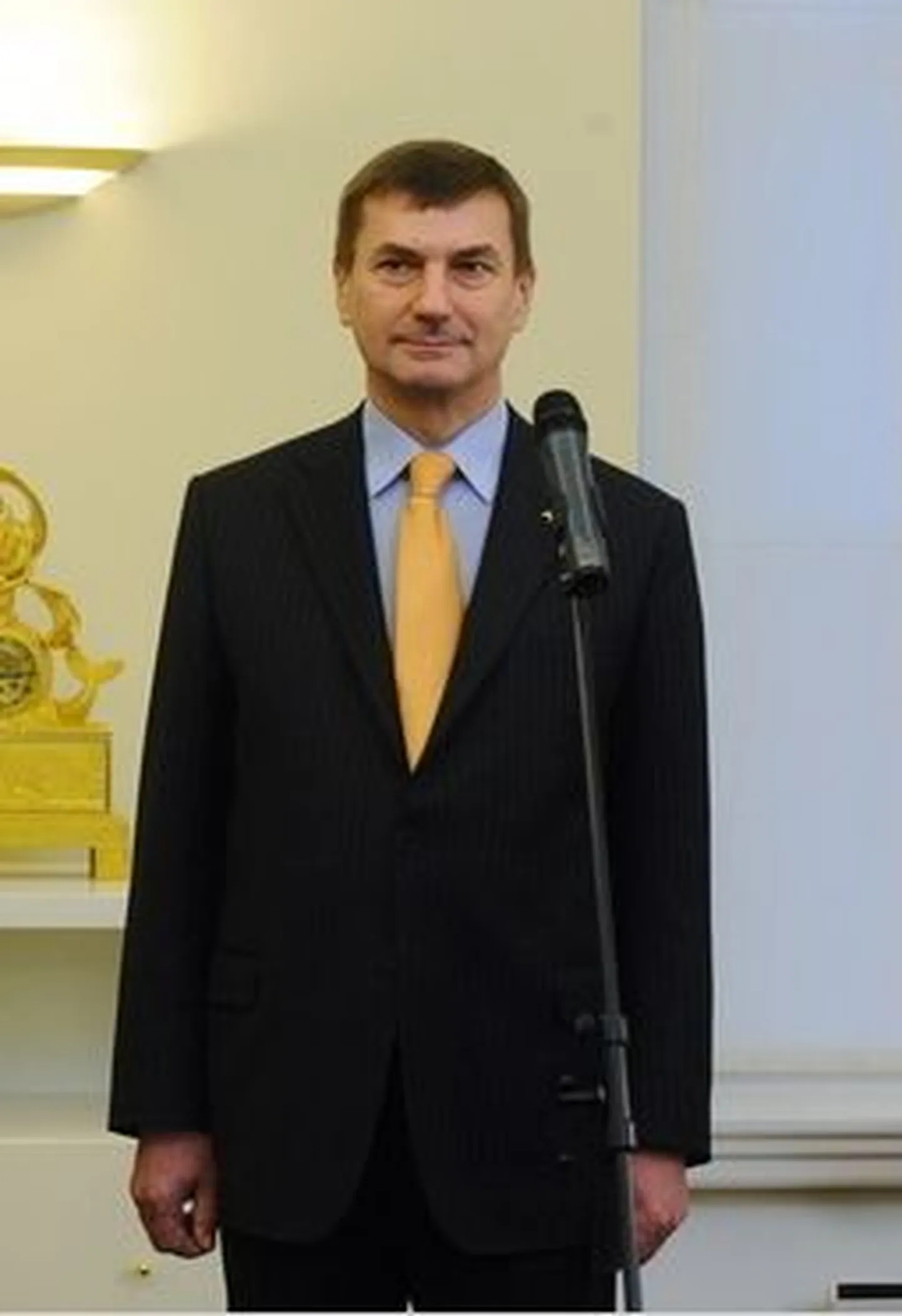 Премьер-министр Эстонии Андрус Ансип.