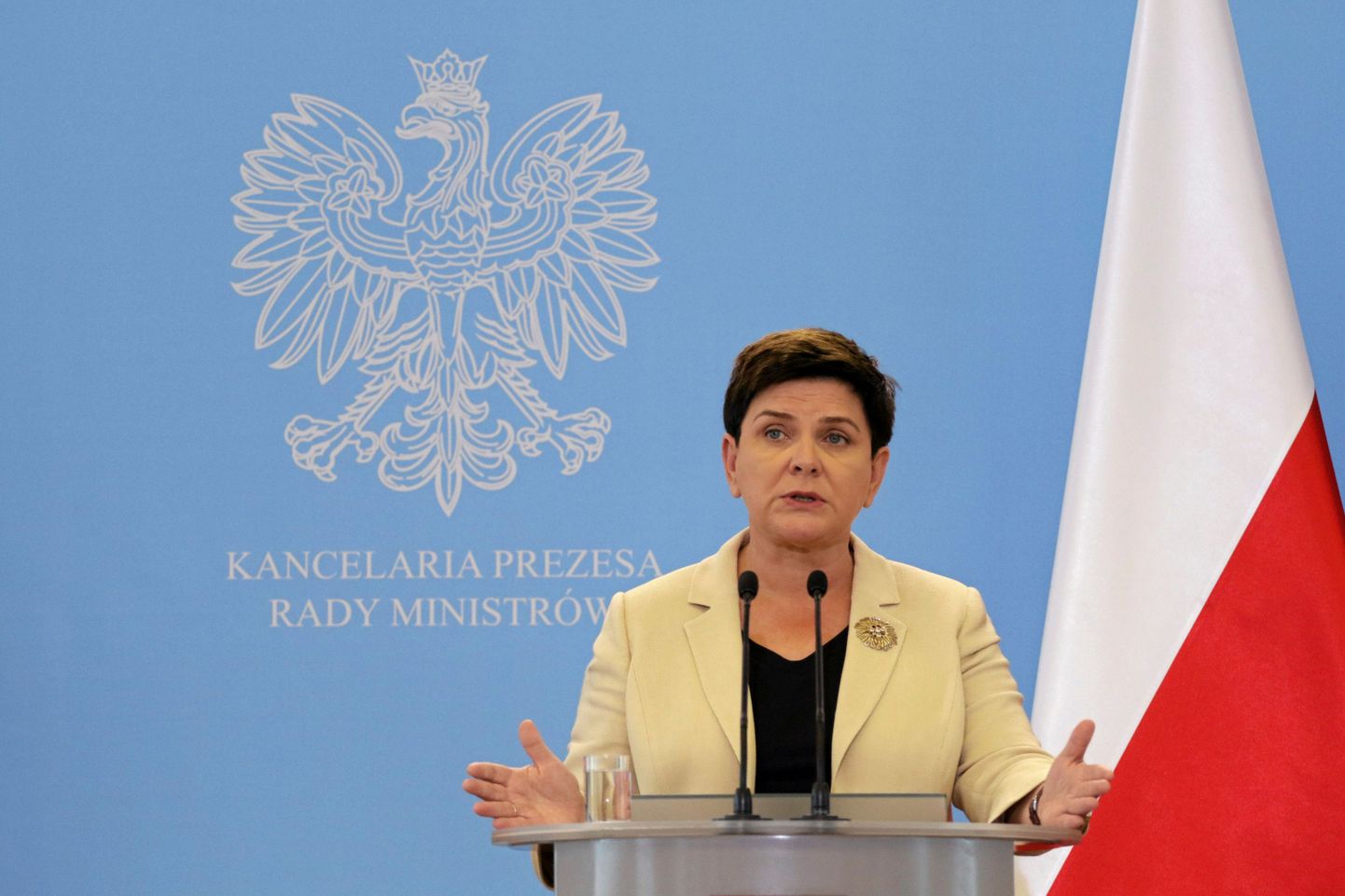 Poola peaminister Beata Szydło.