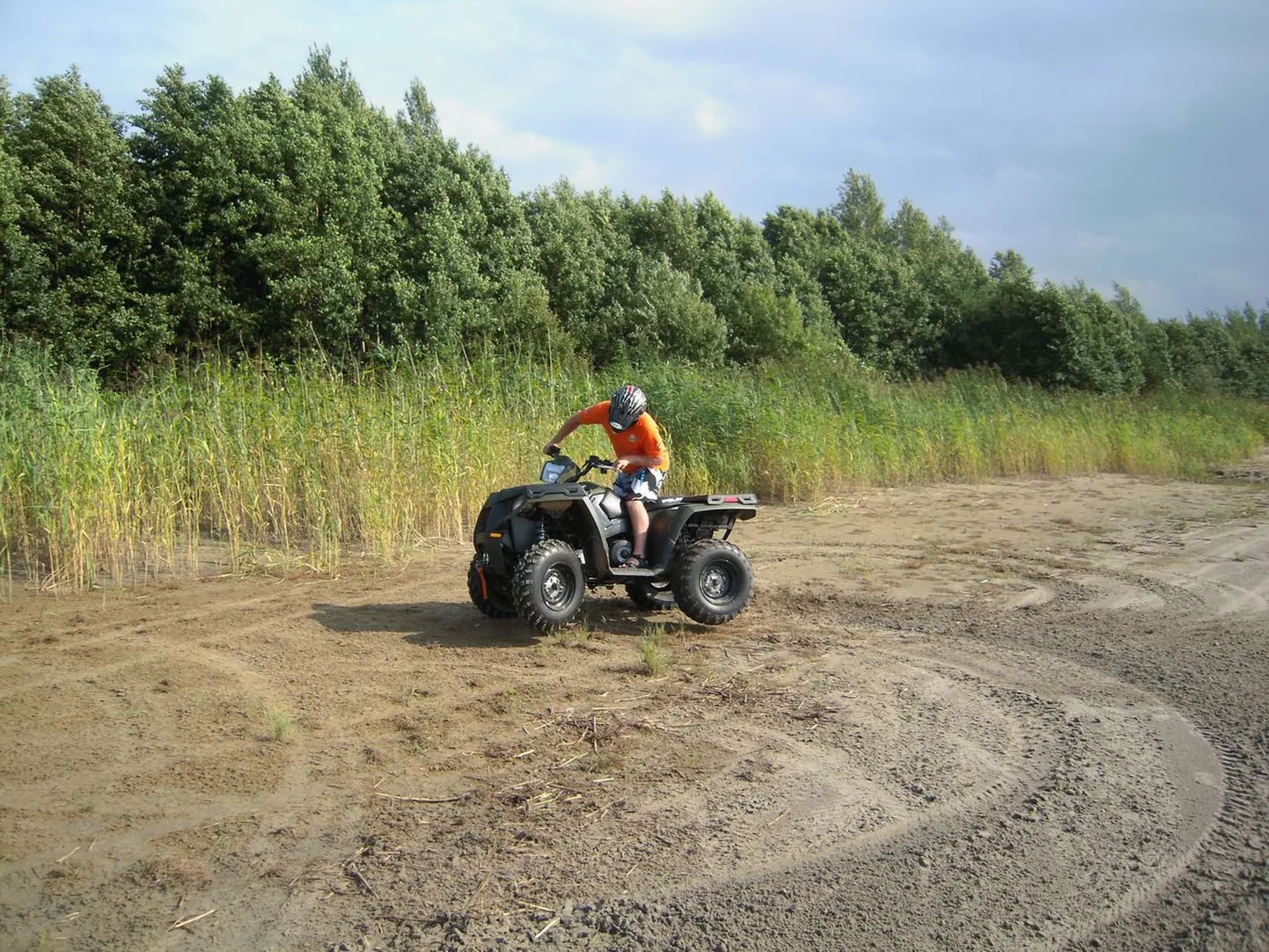 ATV. Foto on illustratiivne