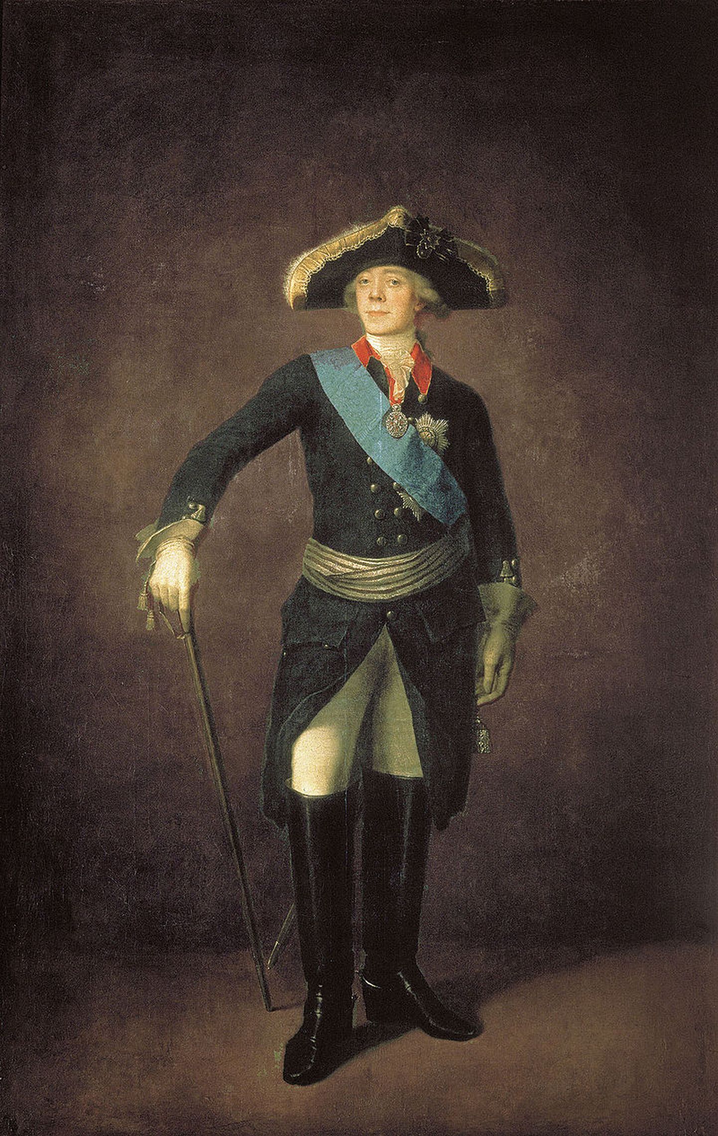 Stepan Štšukin. Imperaator Paul I portree (1797)