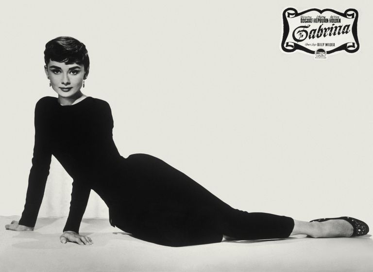 Audrey Hepburn filmi «Sabrina» reklaamfotol