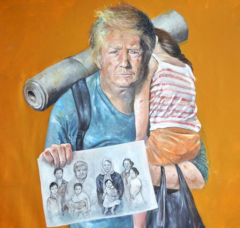 Donald Trump põgenikuna