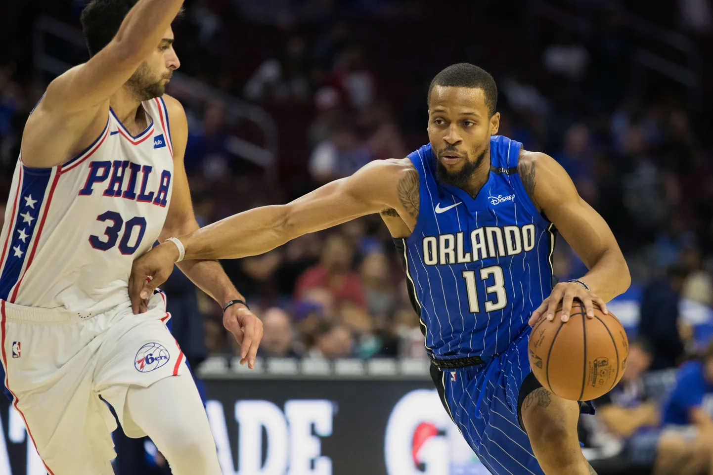 Isaiah Briscoe Orlando Magicu särgis.