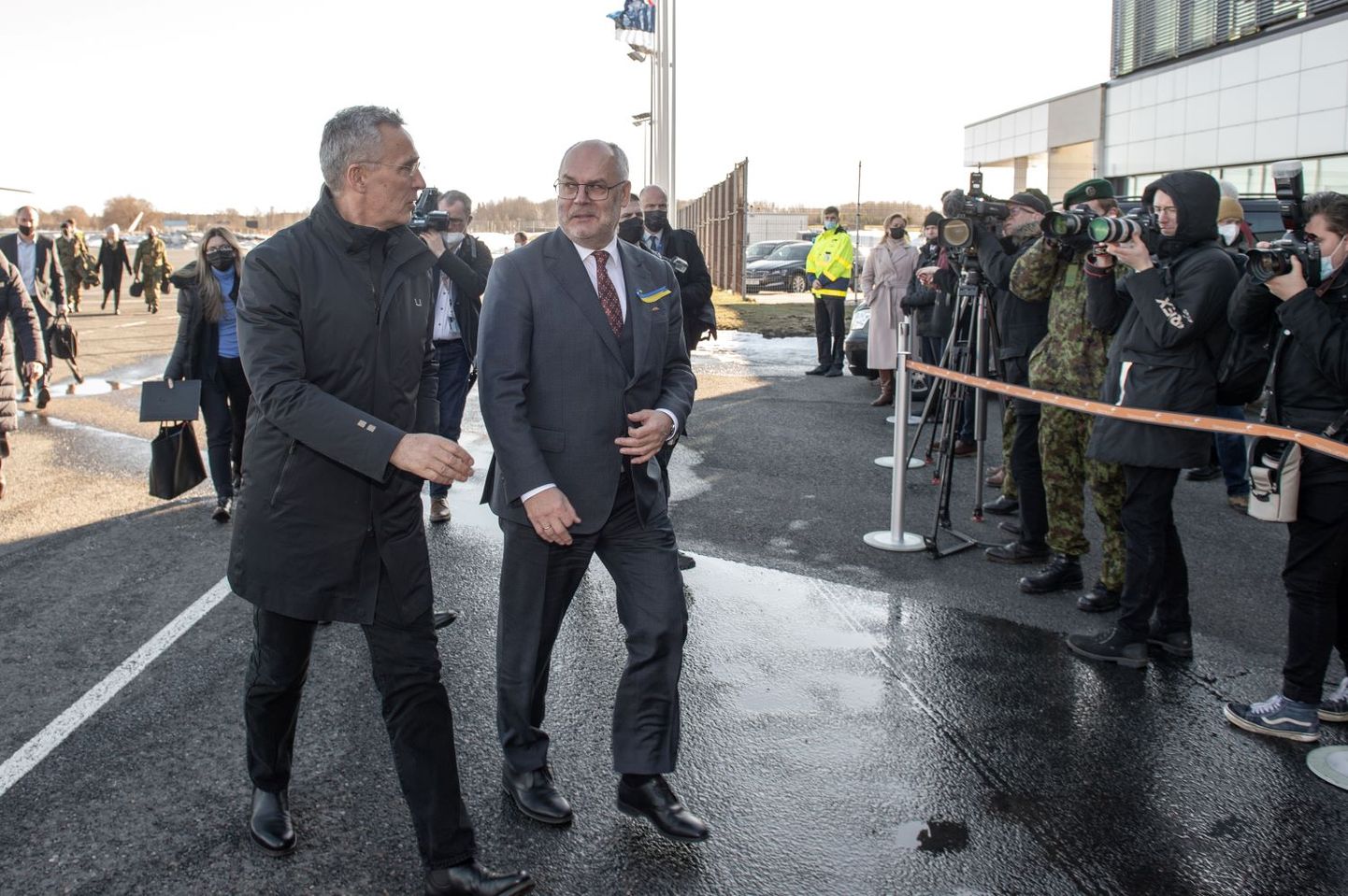 Vabariigi President Alar Karis ja NATO peasekretär Jens Stoltenberg.