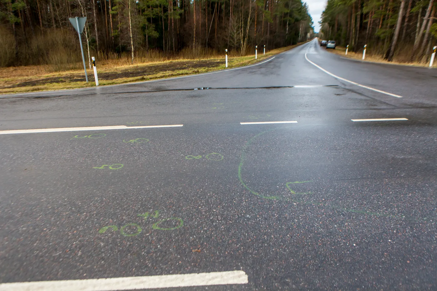 Avarii õnnetuspaik.