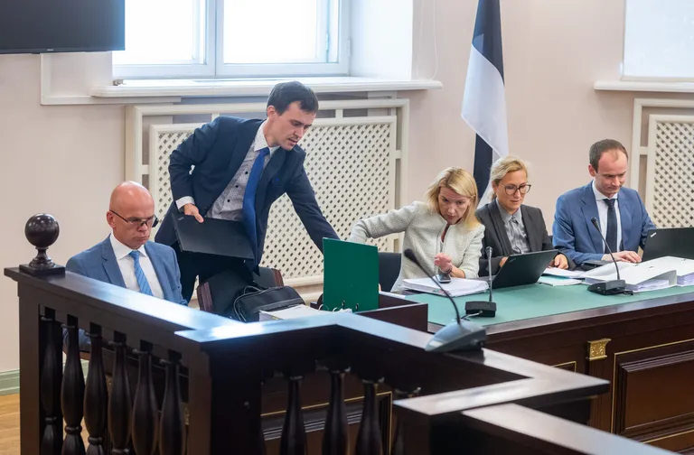 Vasakult: Allar Jõks, Kaspar Endrikson, Silja Holsmer, Piret Blankin, Edgar-Kaj Velbri