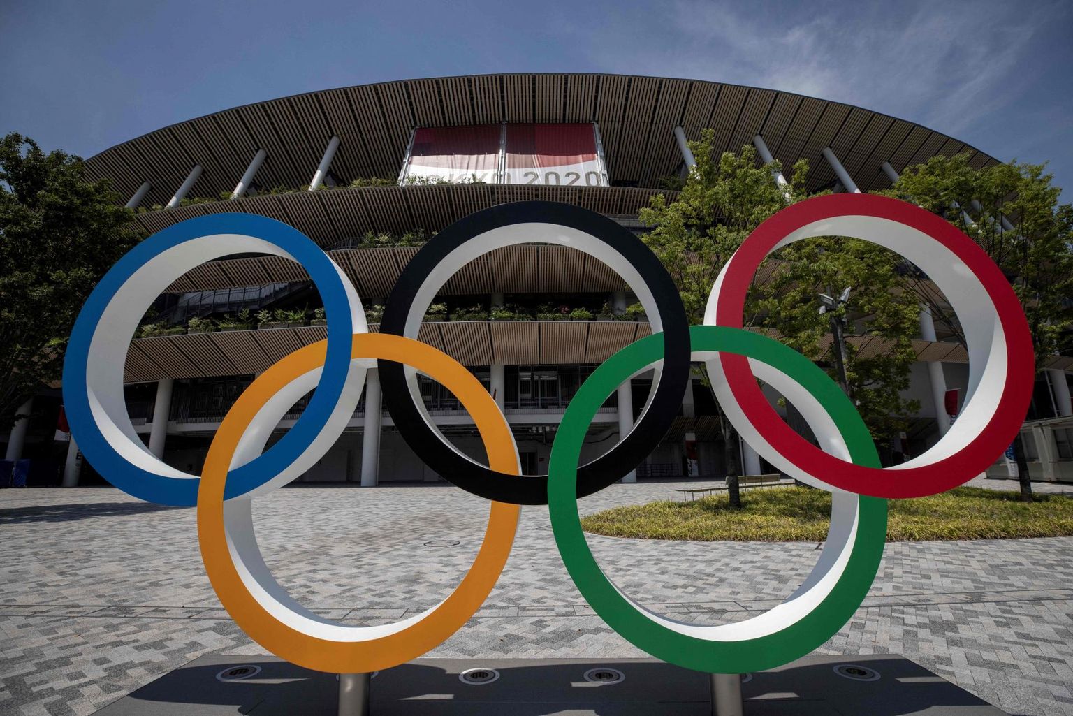 Tokyo olümpiarõngad.