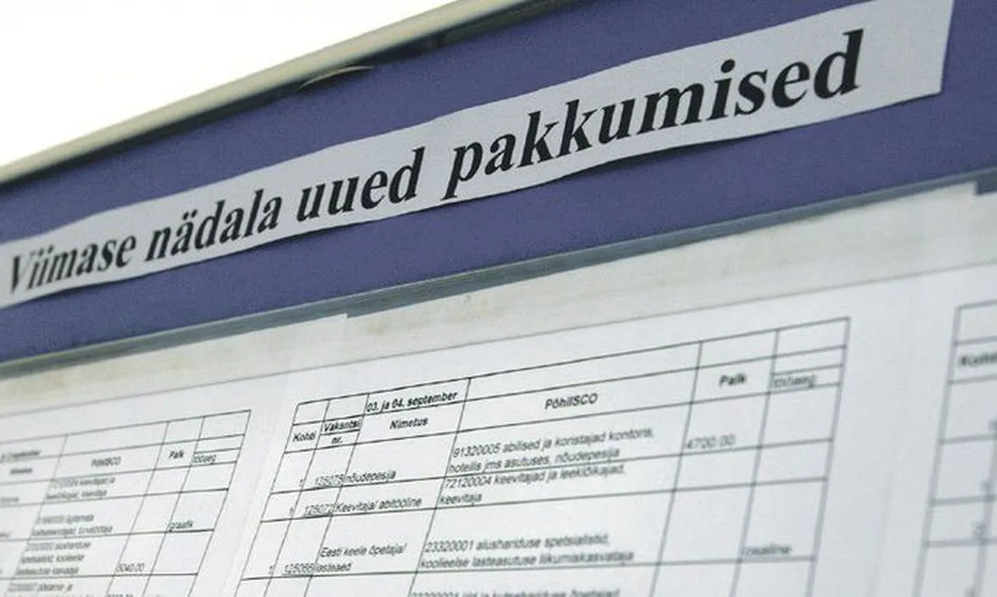 Töötukassa teeb koondamistest teavitamisest alates OÜga Modulehouse tihedat koostööd. Foto on illustratiivne.