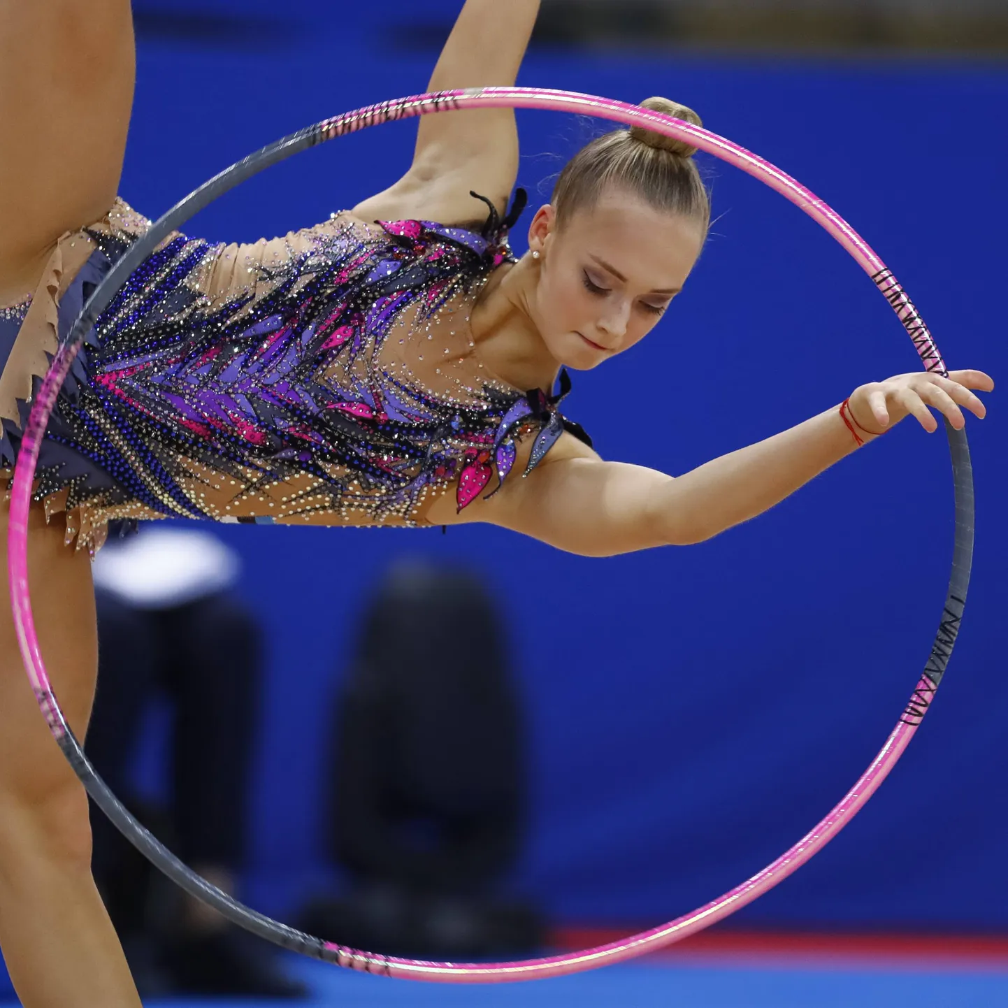 Pildil valitsev absoluutklassi Eesti meister Carmen Marii Aesma