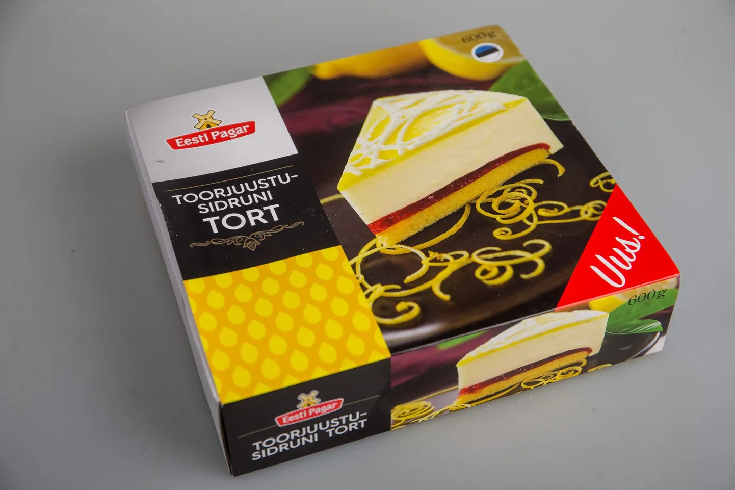 Eestis tehtud külmutatud tort.
