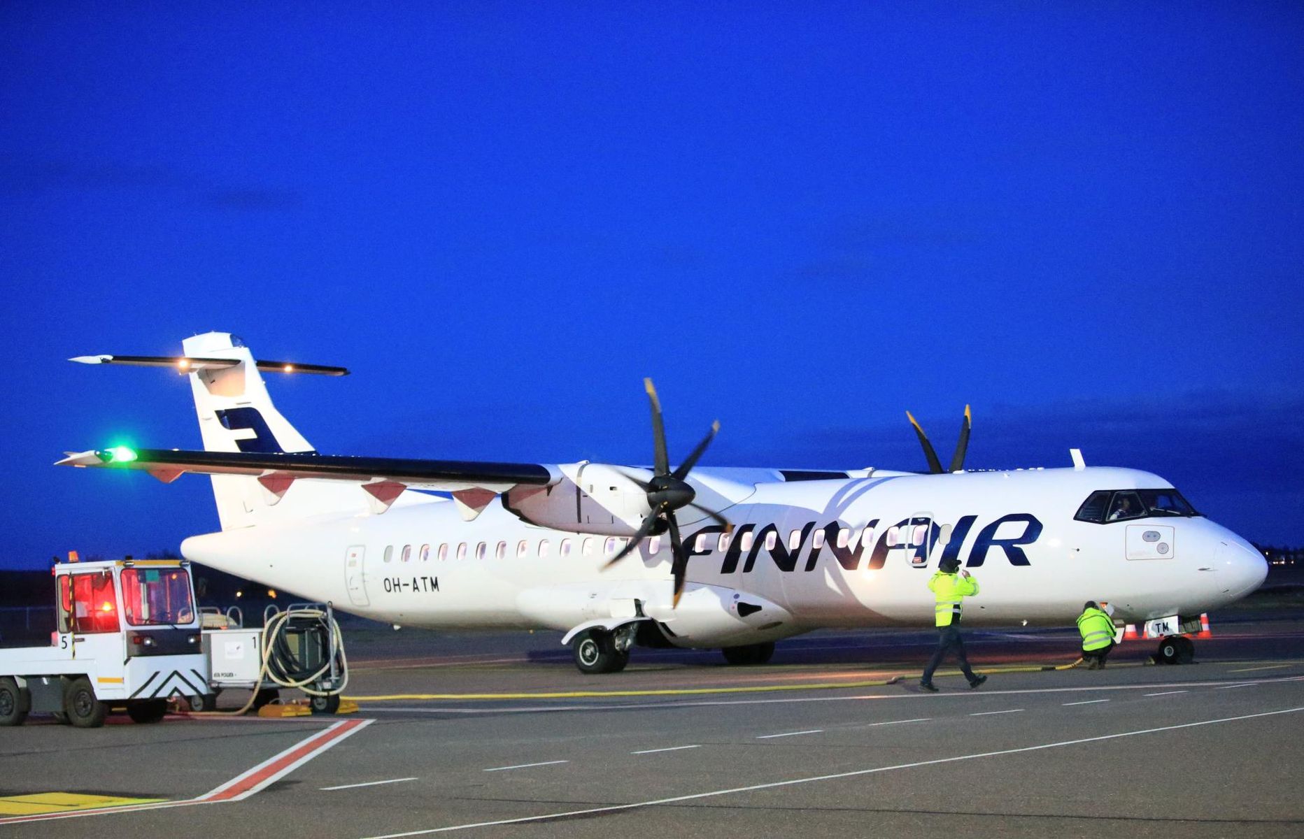 Finnair taastas tänasest lennud Helsingi ja Tartu vahel märtsis.