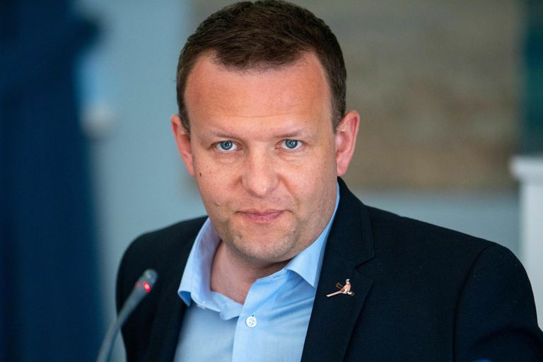 Lauri Läänemets, siseminister ja Sotsiaaldemokraatliku Erakonna esimees