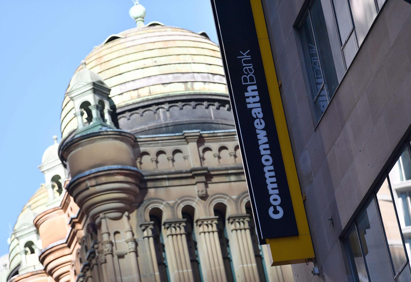 Austraalia Commonwealth Bank'i silt Sidneys.