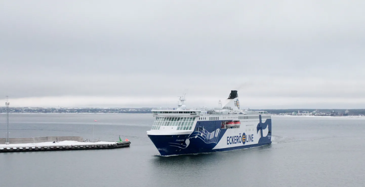 Laev Tallinn–Helsingi liinil.