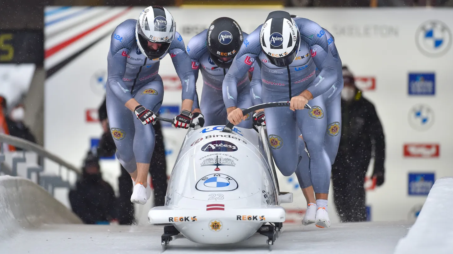Latvijas bobslejisti