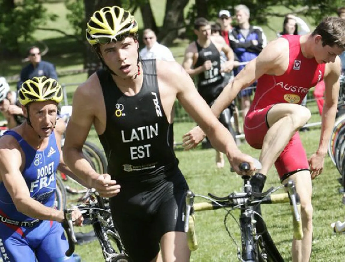 Triatleet Aleksandr Latin.