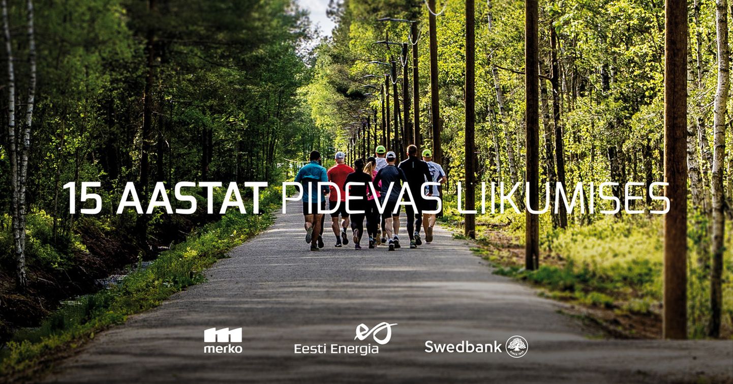 2020 suvel tähistavad Eesti Terviserajad 15. tegutsemisaastat.
