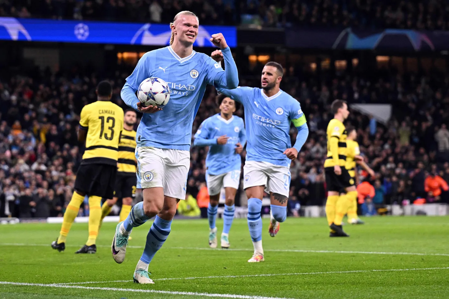 Mančestras "City" futbolists Ērlings Holanns