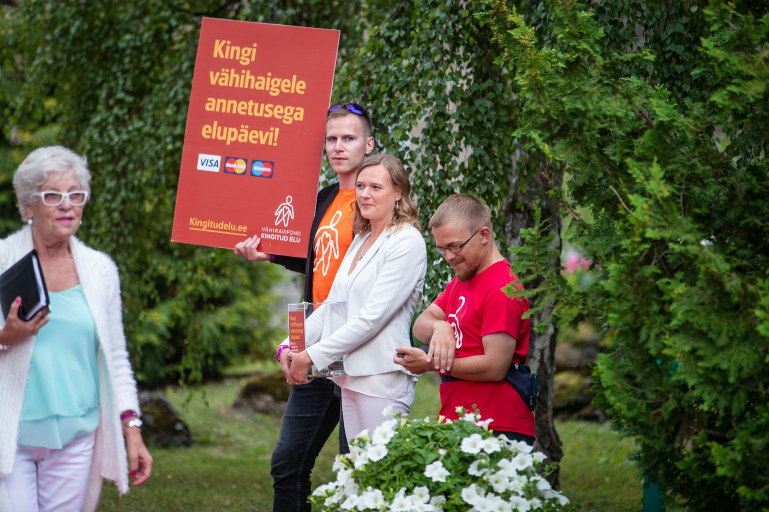 Hille Tänavsuu Vähiravifond Kingitud Elu Birgitta festivalil.