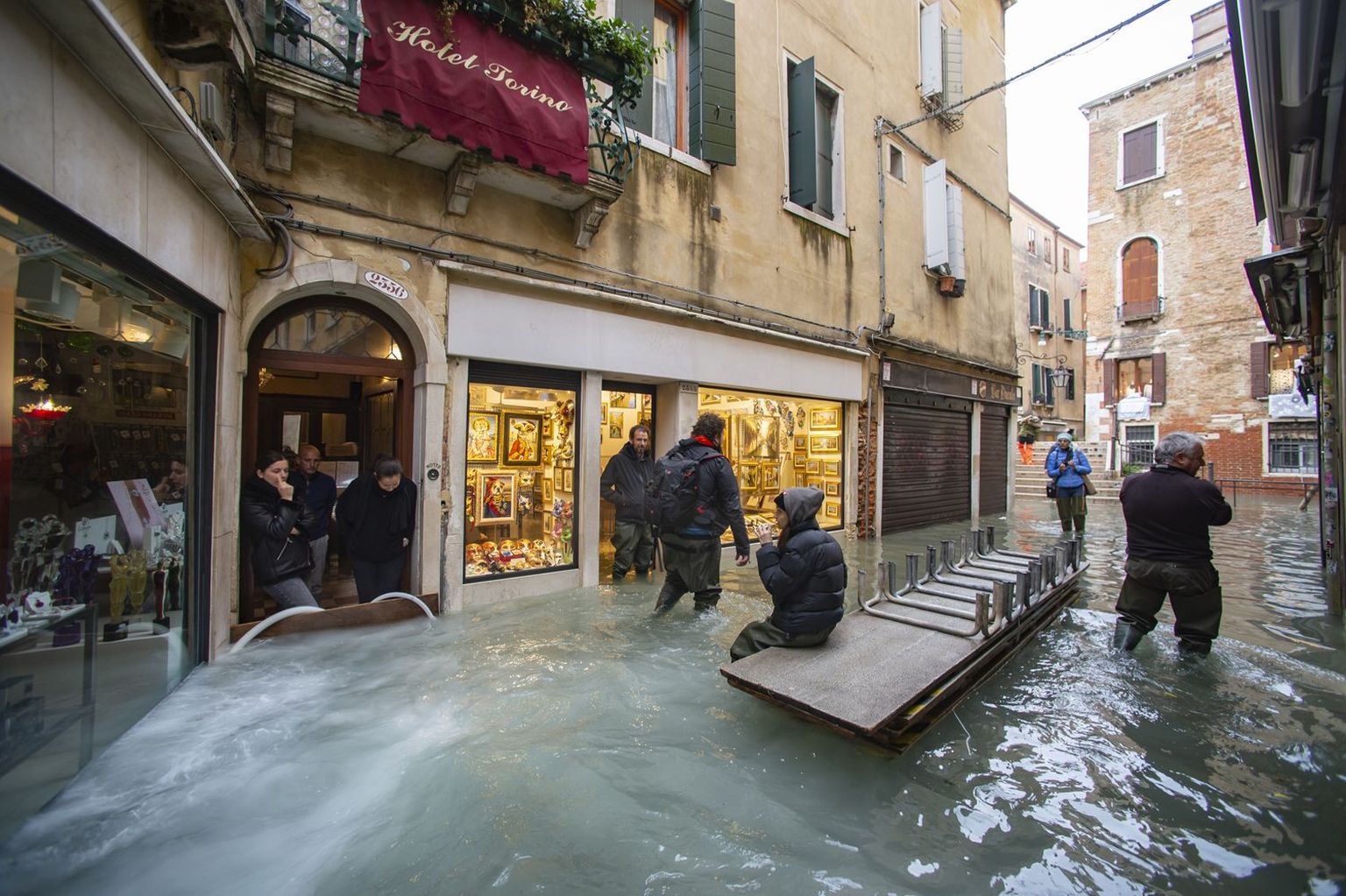 Venēcija plūdos