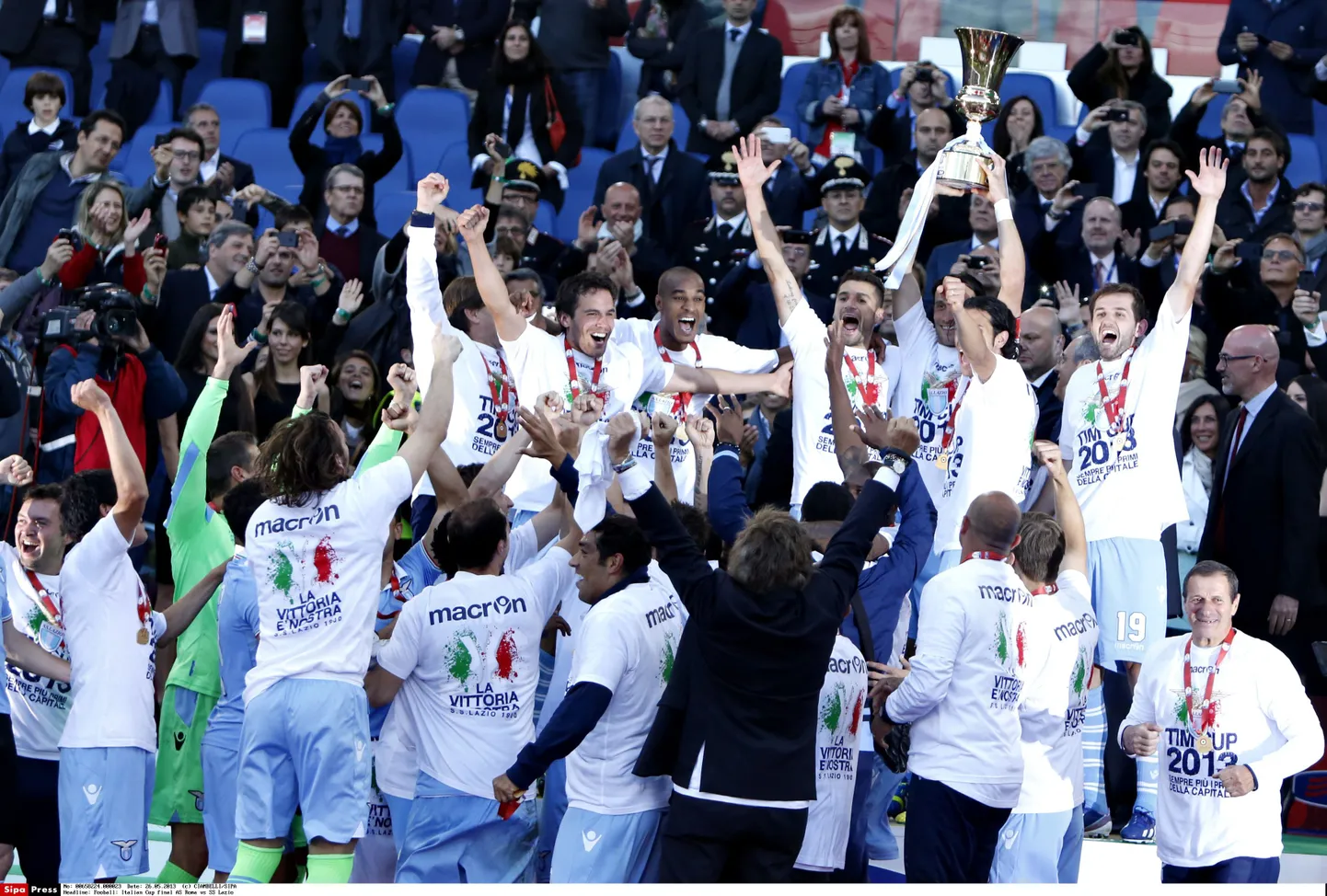 Roma Lazio on valitsev Itaalia karikavõitja
