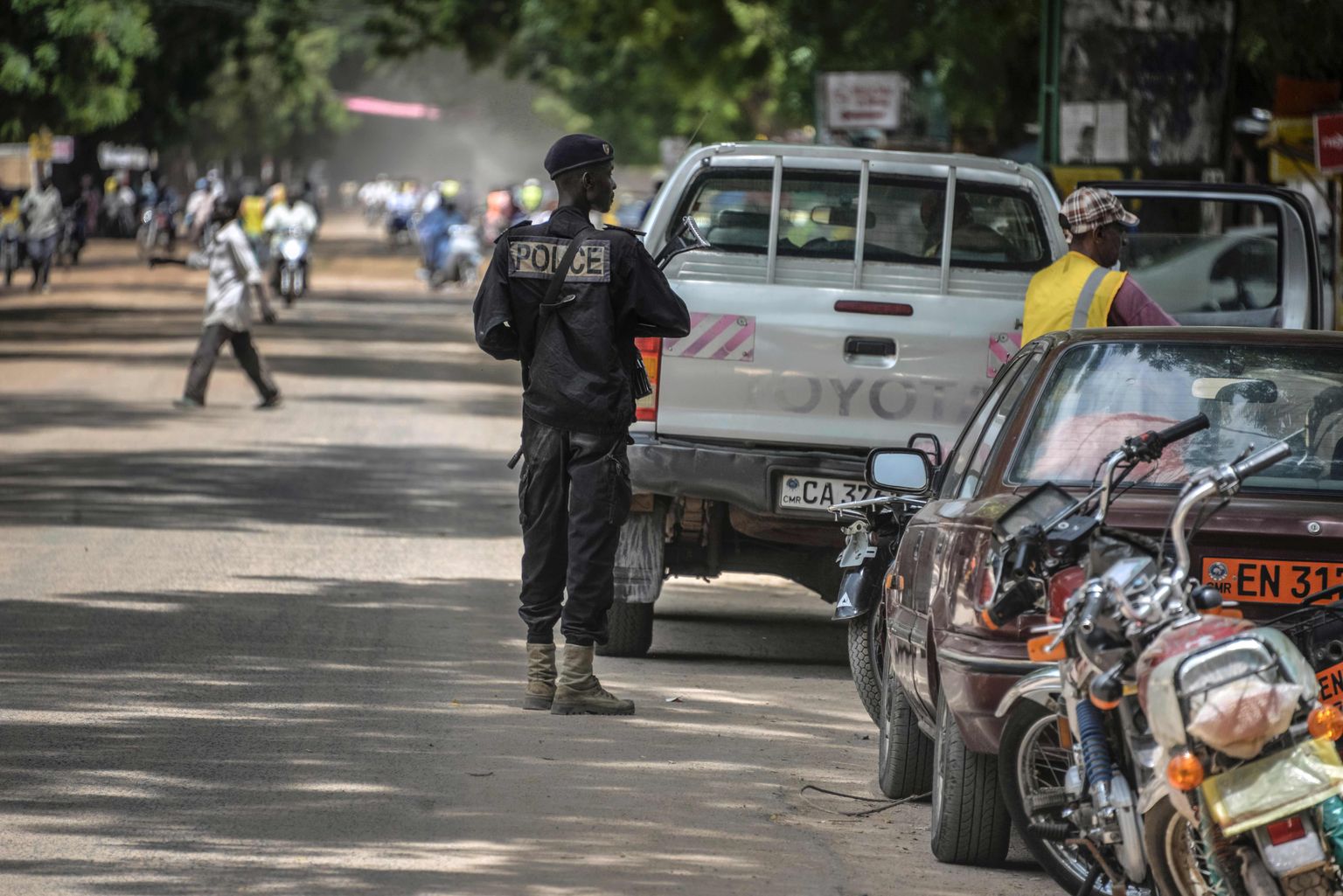 Kameruni politseinik Marouas.