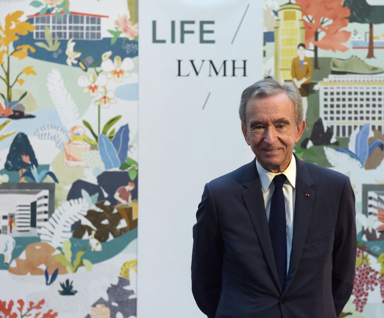 LVMH omanik, Euroopa rikkaim mees Bernard Arnault.