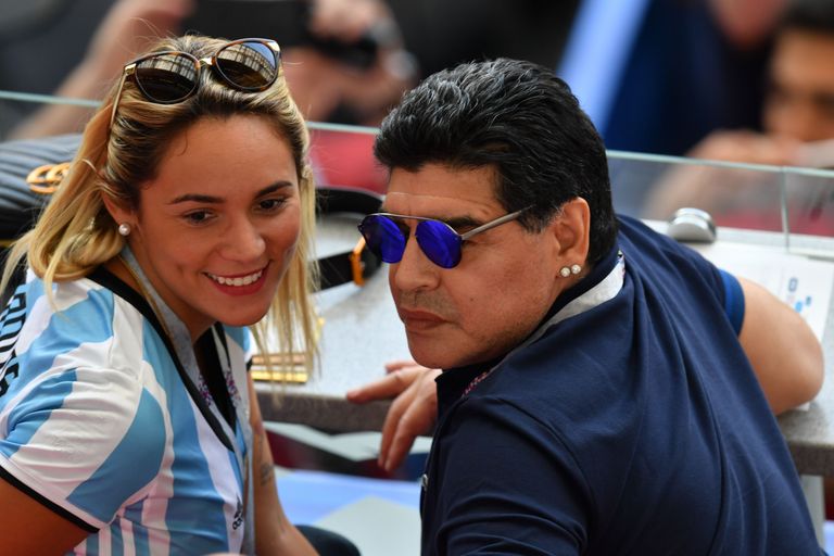 Diego Maradona ja Rocío Oliva