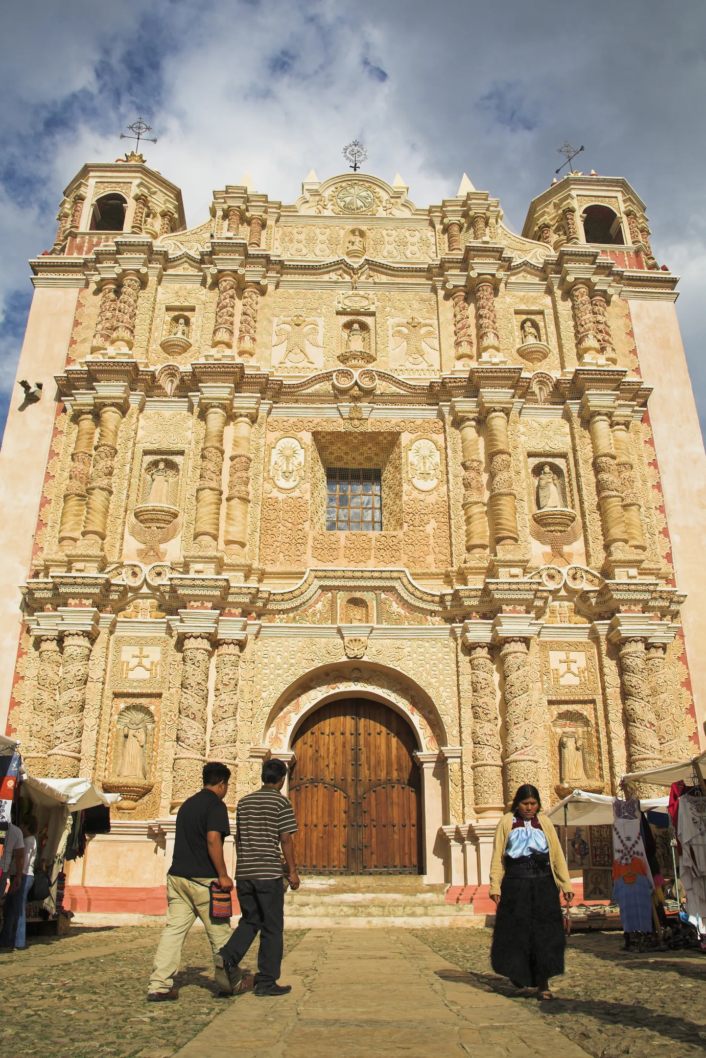 San Cristobal de las Casas asuv Santo Domingo de Guzmani tempel.