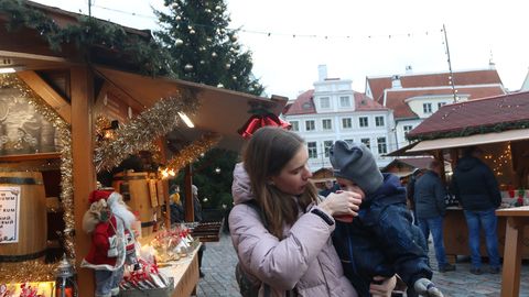 В Таллинне открылась Рождественская ярмарка
