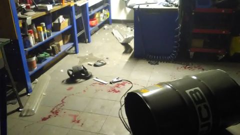 Взрыв на предприятии в Курессааре: окна выбиты, пострадал рабочий
