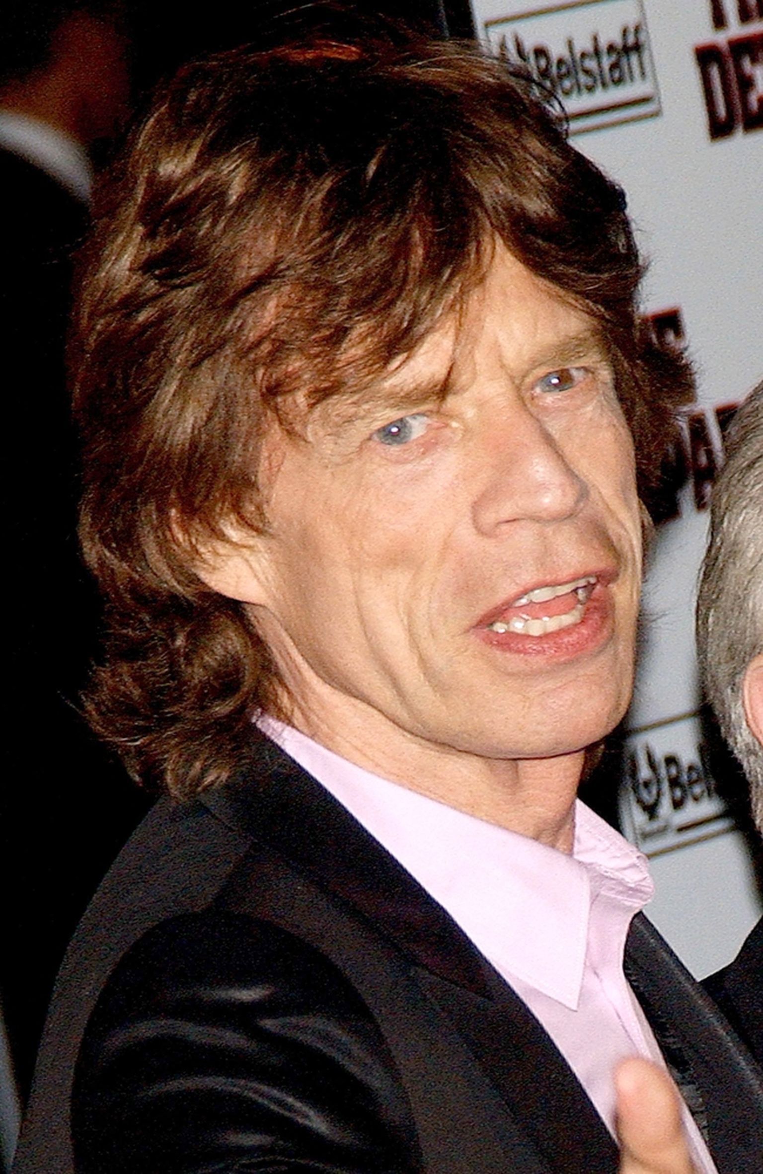 Laulja Mick Jagger.