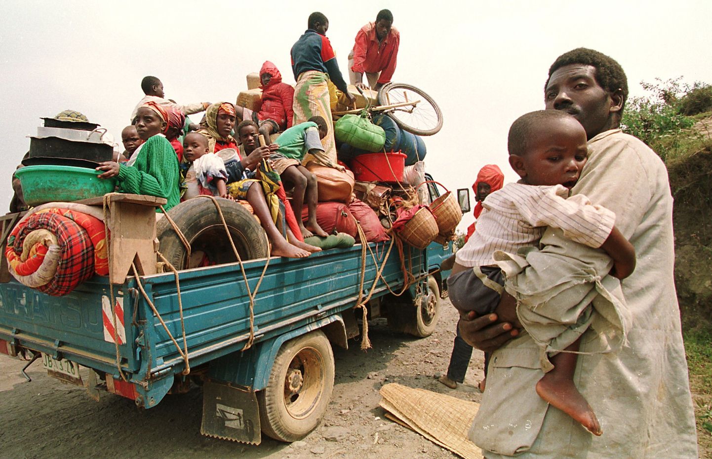 Rwanda põgenikud.