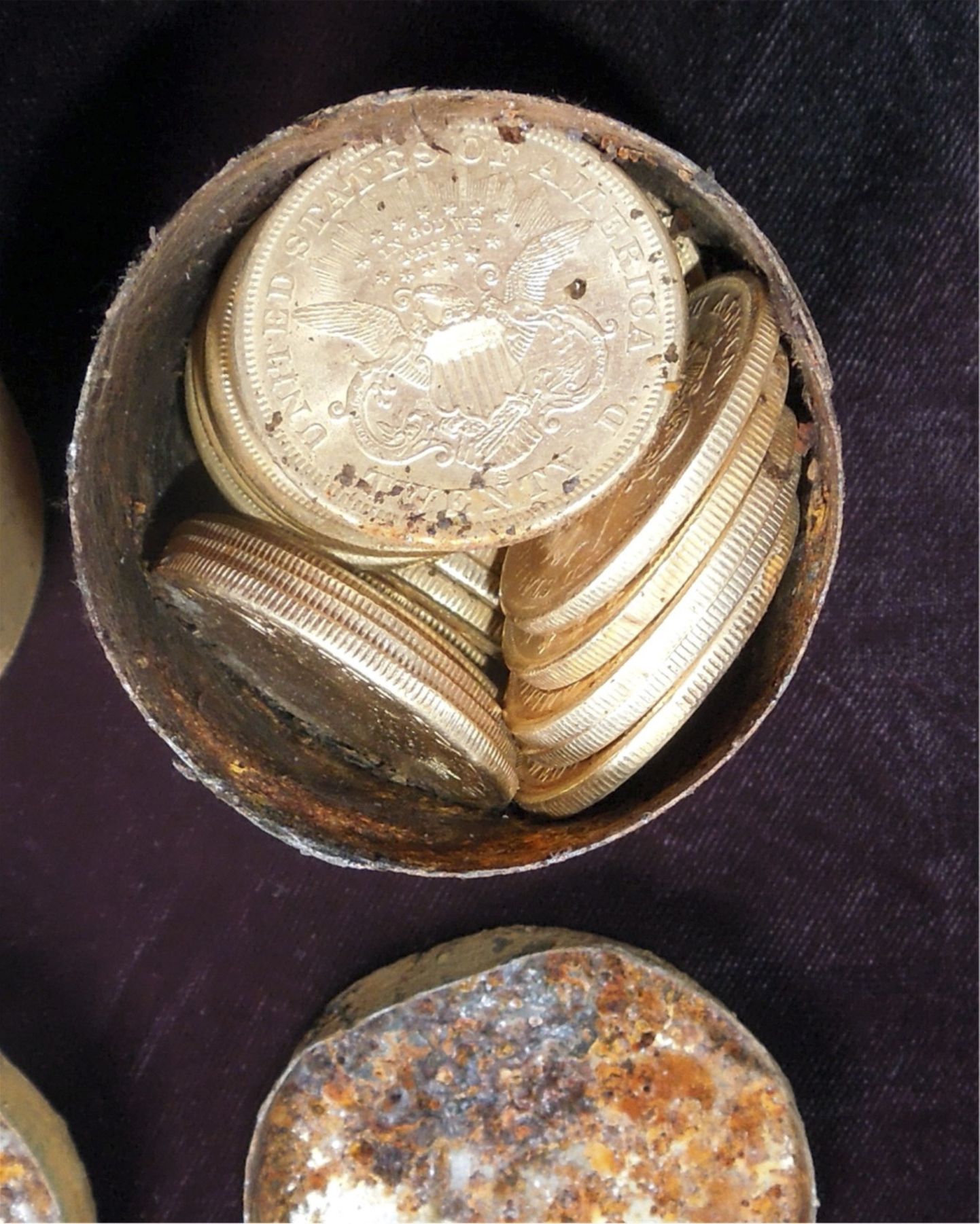 Californiast leiti 1472 münti, mis pärinevad ajavahemikust 1847 – 1894