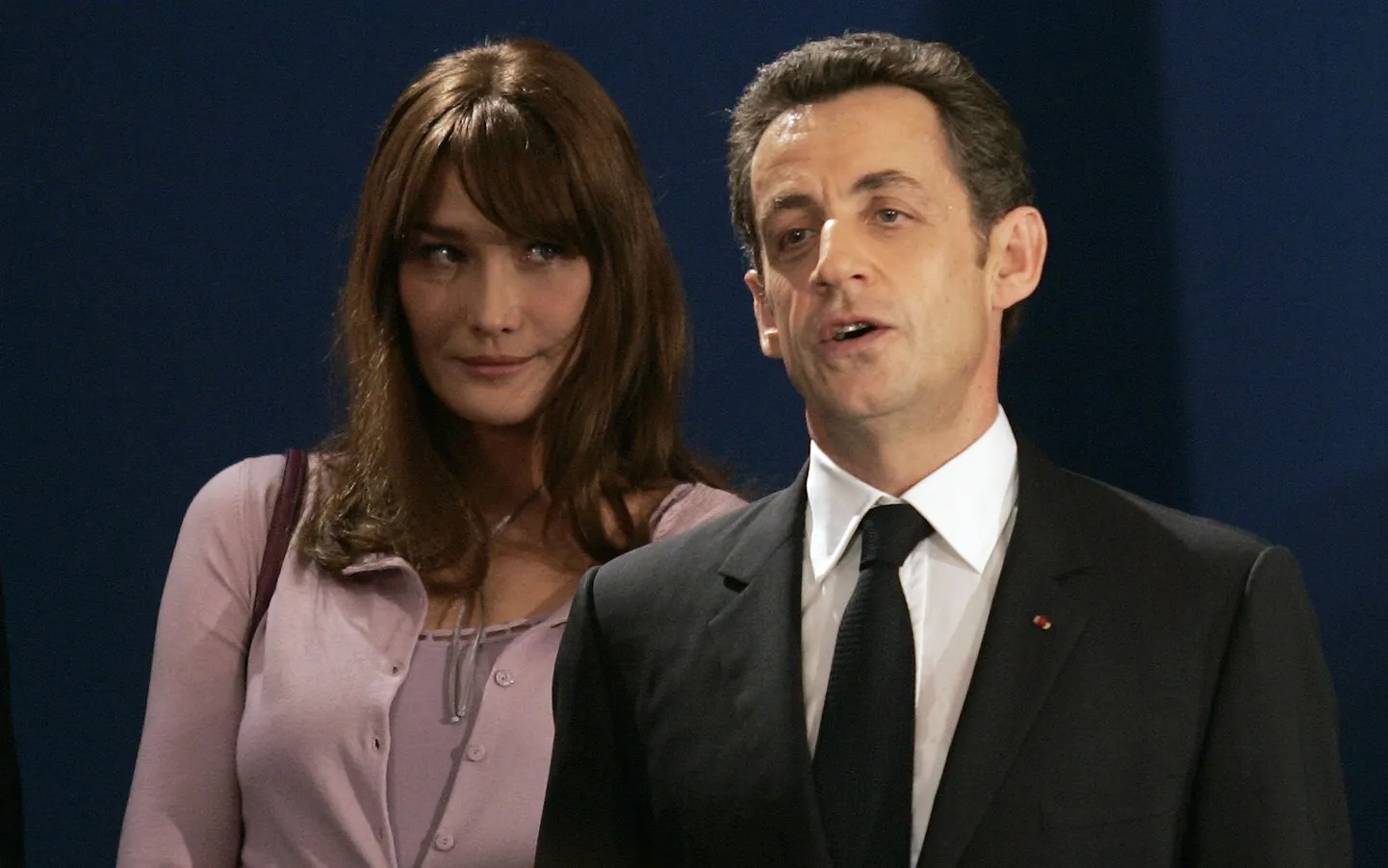 Carla Bruni-Sarkozy ja Nicolas Sarkozy