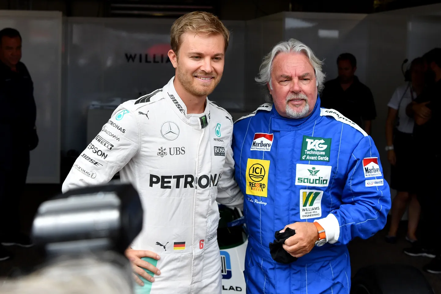 Nico ja Keke Rosberg 2018. aastal.