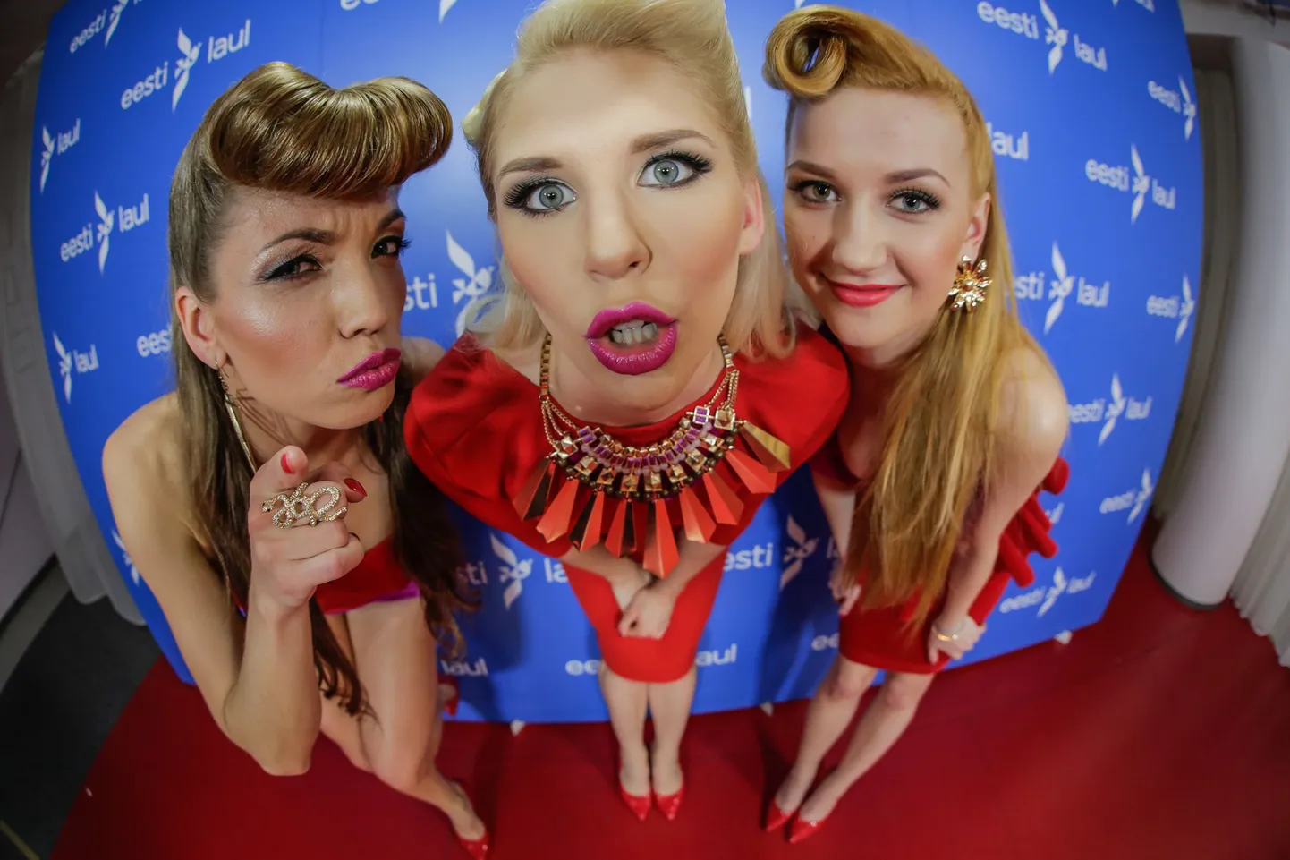 Eesti Laul 2016 teise poolfinaali salvestamine, La La Ladies