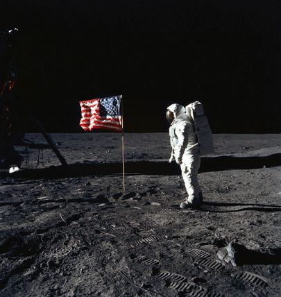 Astronaut Edwin E. Aldrin kuul 1969. aastal. Foto: Scanpix