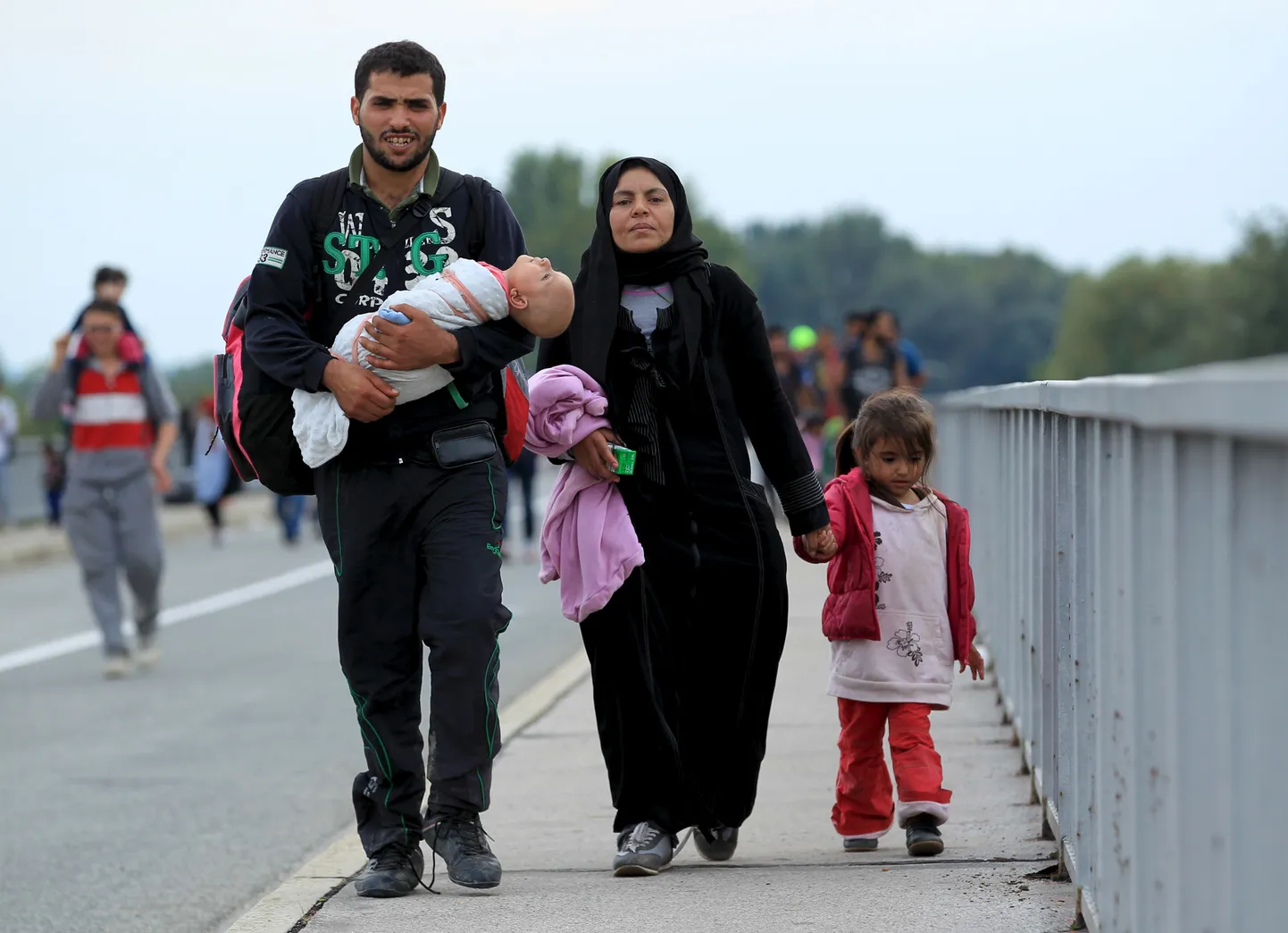 Perekond Ungari piiril.