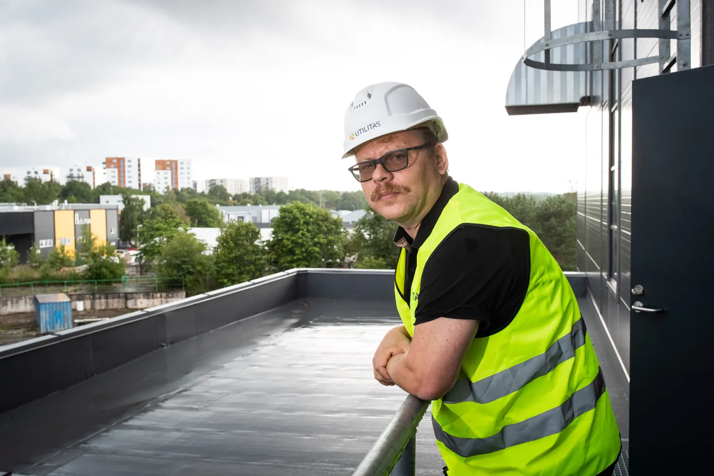 Tallinn. 13AUG19. 
Kristjan Rahu Utilitase Mustamäe katlamajas. 

Utilitas supervisory board chairman Kristjan Rahu in Mustamäe Boiler Plant.
Foto: Erik Prozes, Postimees