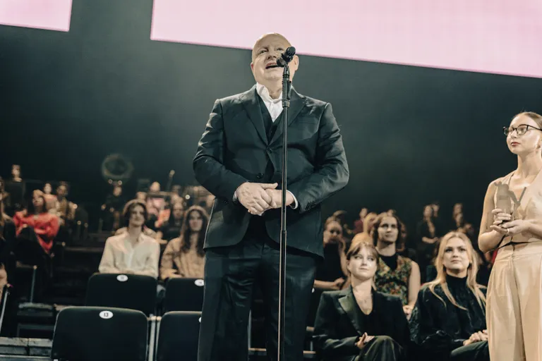 Nacionālās Kino balvas - «Lielā Kristapa» pasniegšanas ceremonija Dailes teātrī