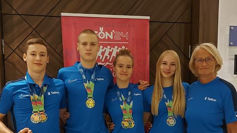 Eesti noorsportlased korraldasid Mehhikos medalisaju